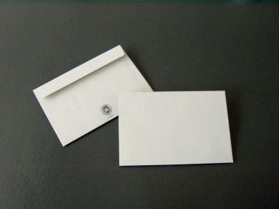 Antworthüllen 105x155 mm, Nassklebend Recycling Grau 70 g/qm